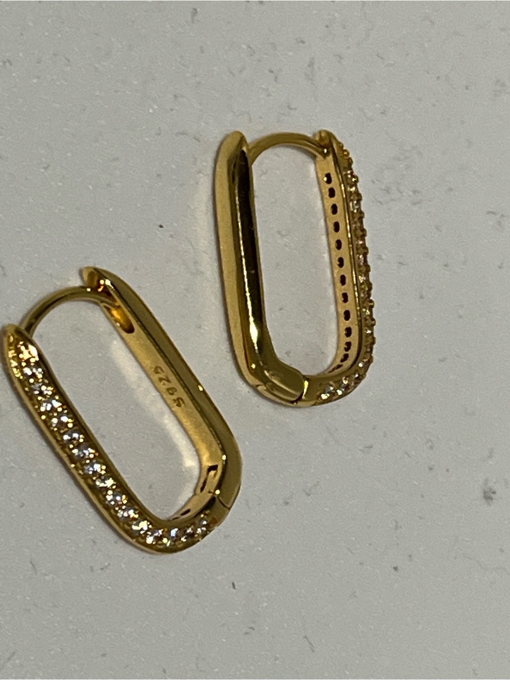 14K GP Sterling Silver Earrings